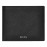 Money wallet with flap Classic Grained Black