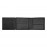 Money wallet with flap Classic Grained Black