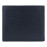 Money wallet with flap Grid Navy