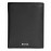 Money wallet Vertical flap Classic Smooth Black