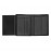 Money wallet Vertical flap Classic Grained Black