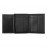 Money wallet Vertical flap Iconic Black