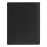 Money wallet with flap Double B Saffiano Black