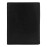 Money wallet with flap Grid Black