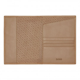 Passport holder Classic Grained Camel