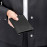 Passport holder Double B Saffiano Black