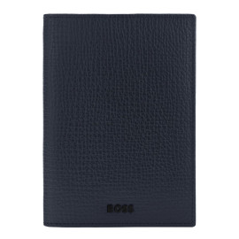Passport holder Grid Navy