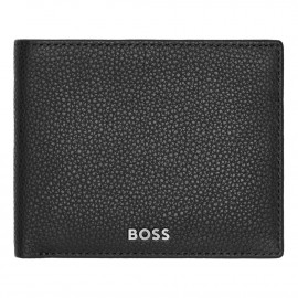Wallet with flap Classic Grained Black
