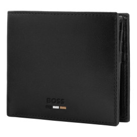 Card wallet with flap Emblematic Black
