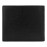 Card wallet with flap Grid Black