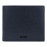 Card wallet with flap Grid Navy