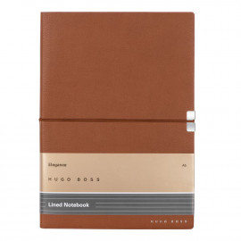 Notebook A5 Elegance Storyline Camel Lined