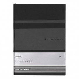 Notebook A5 Essential Gear Matrix Black Lined