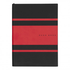 Notebook A5 Essential Gear Matrix Red Lined