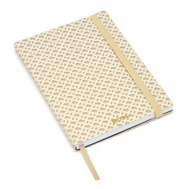 Notebook A5 Monogram Cream Lined