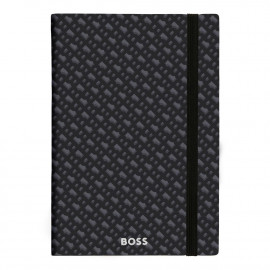 Notebook A5 Monogram Grey Lined