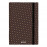 Notebook A5 Monogram Camel Lined