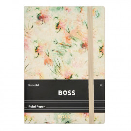 Notebook A5 Tie-dye Flower Cream Lined