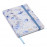 Notebook A5 Tie-dye Flower Violet Lined