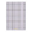 Notebook A5 Checkered Lilac Lined