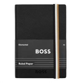 Notebook A6 Iconic Black Lined