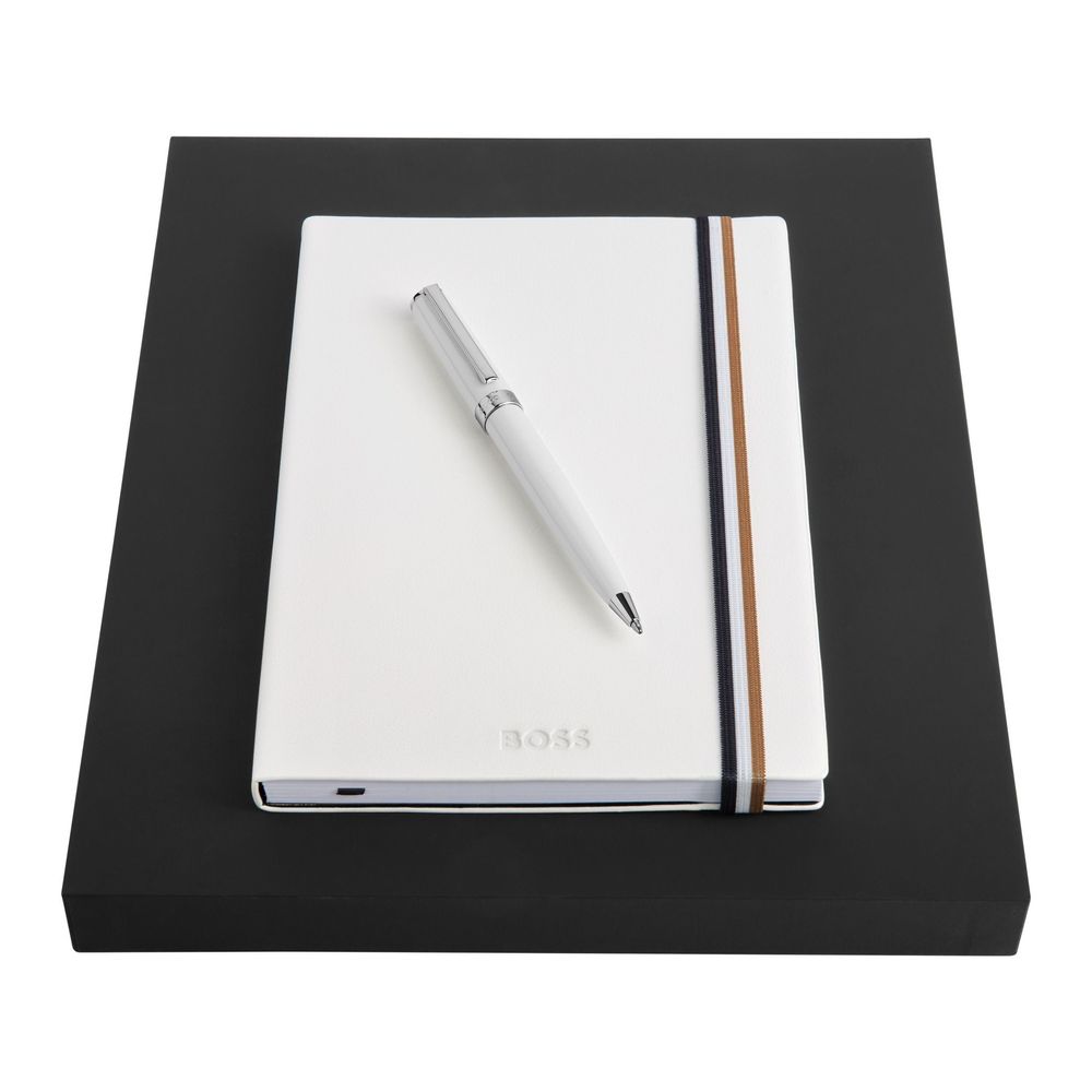 Set HUGO BOSS (ballpoint pen & note pad A5)