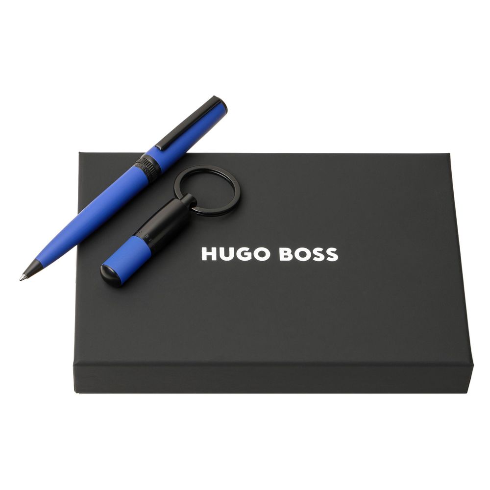 Set Gear Matrix Blue (ballpoint pen & key ring)