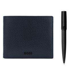 Set HUGO BOSS (ballpoint pen & money wallet)