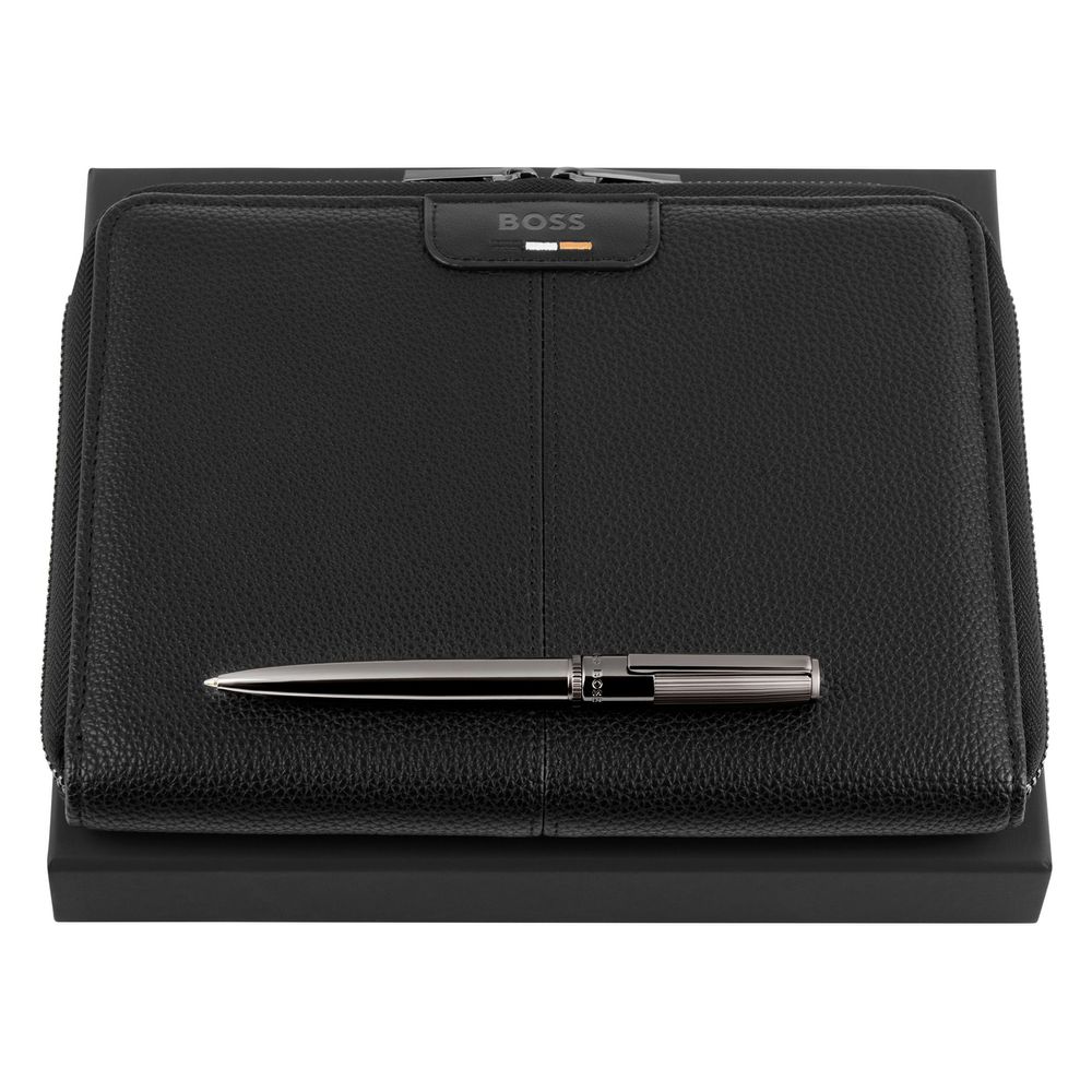 Set HUGO BOSS (ballpoint pen & conference folder A5)