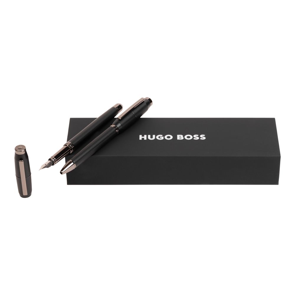 Set Cone Black (ballpoint pen & fountain pen)