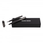 Set Gear Ribs Black (ballpoint pen & fountain pen)