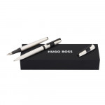 Set Grid Pearl (ballpoint pen & fountain pen)