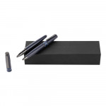 Set Illusion Gear Blue (ballpoint pen & rollerball pen)