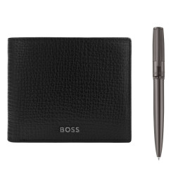 Set HUGO BOSS (ballpoint pen & wallet)