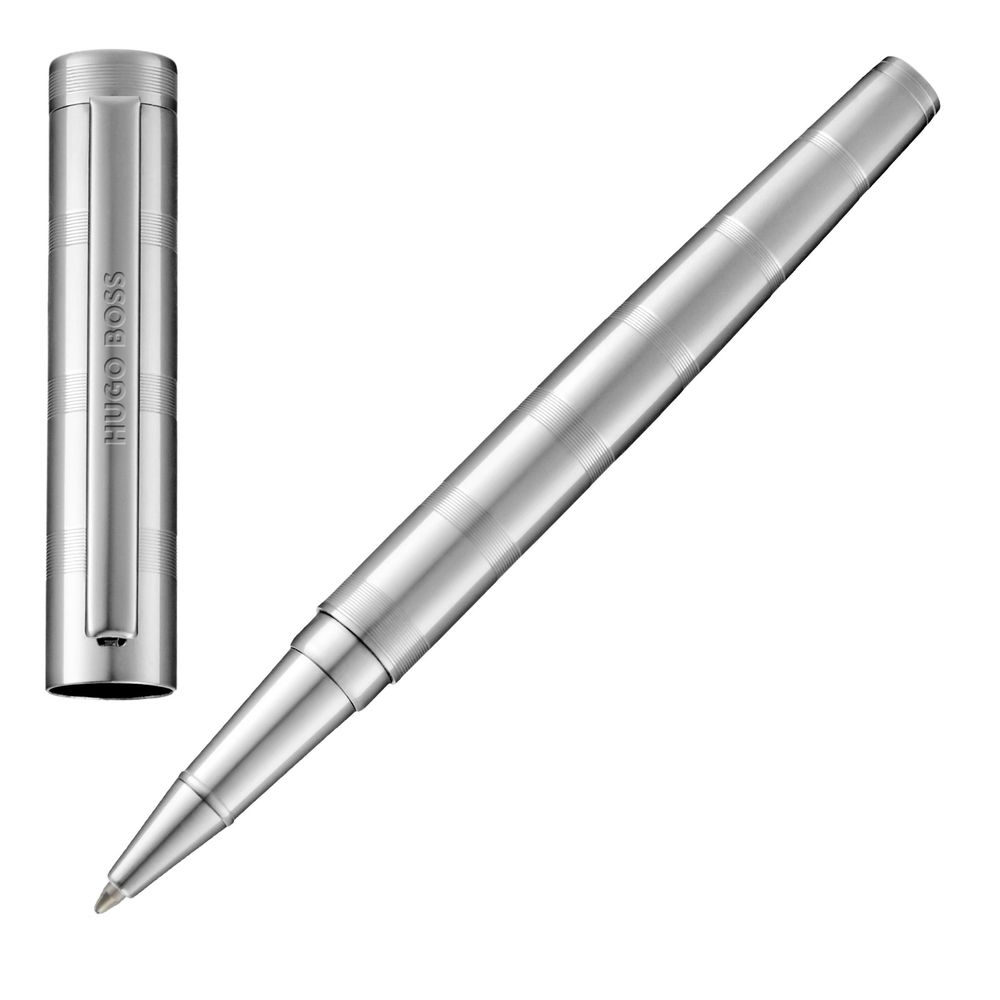 Rollerball pen Loop Stripes Chrome