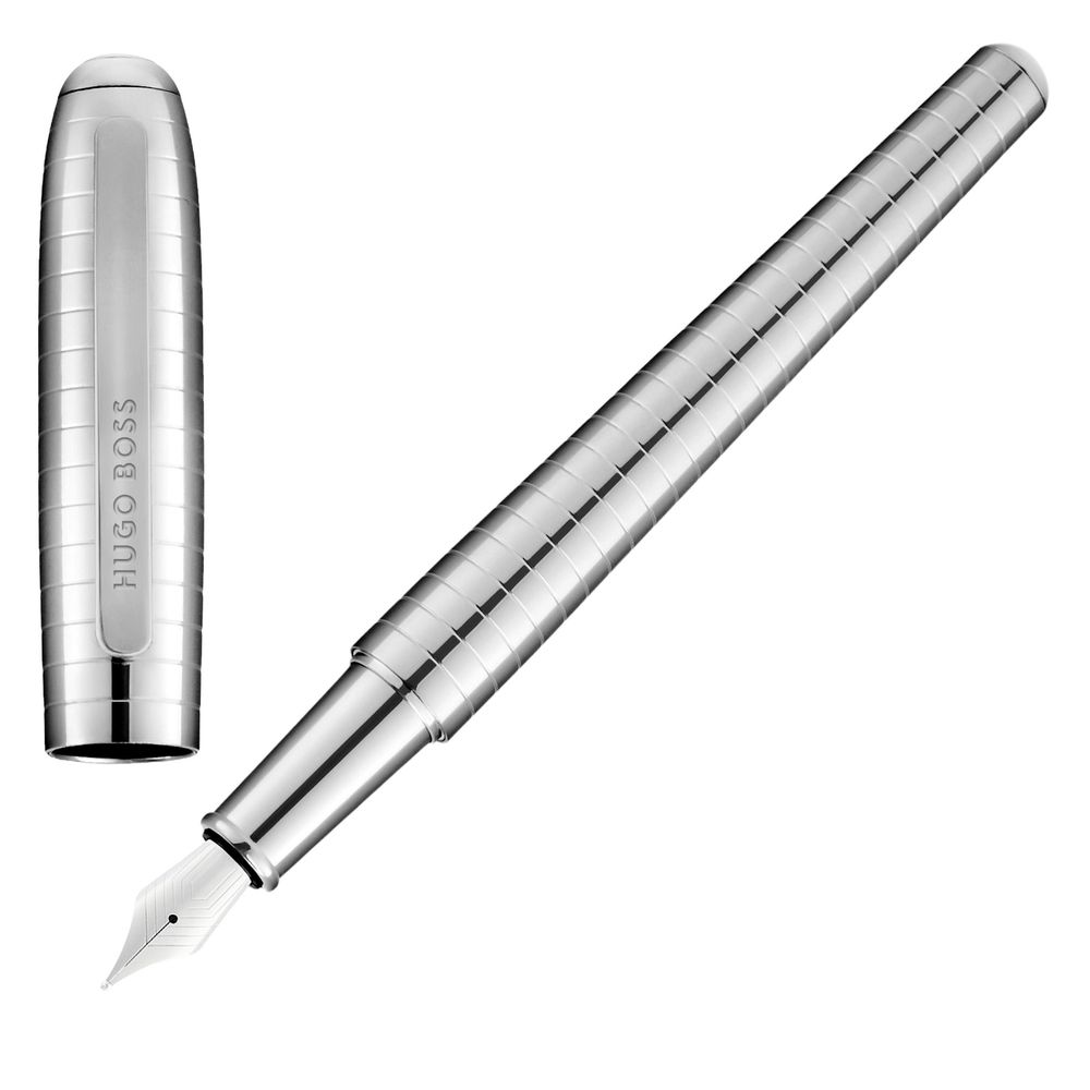 Fountain pen Contour Soft Bauhaus Chrome