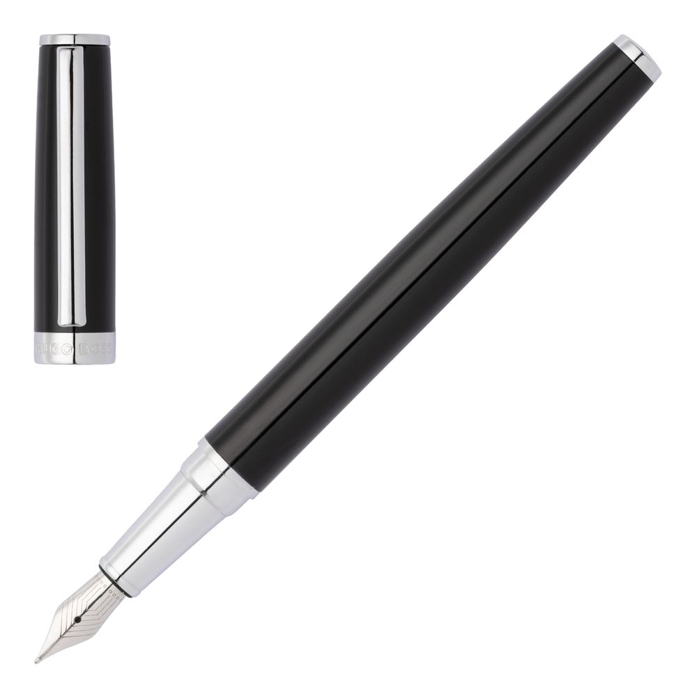 Fountain pen Gear Icon Black Fountain pen Gear Icon Black