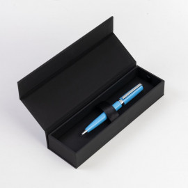 Ballpoint pen Gear Icon Light Blue