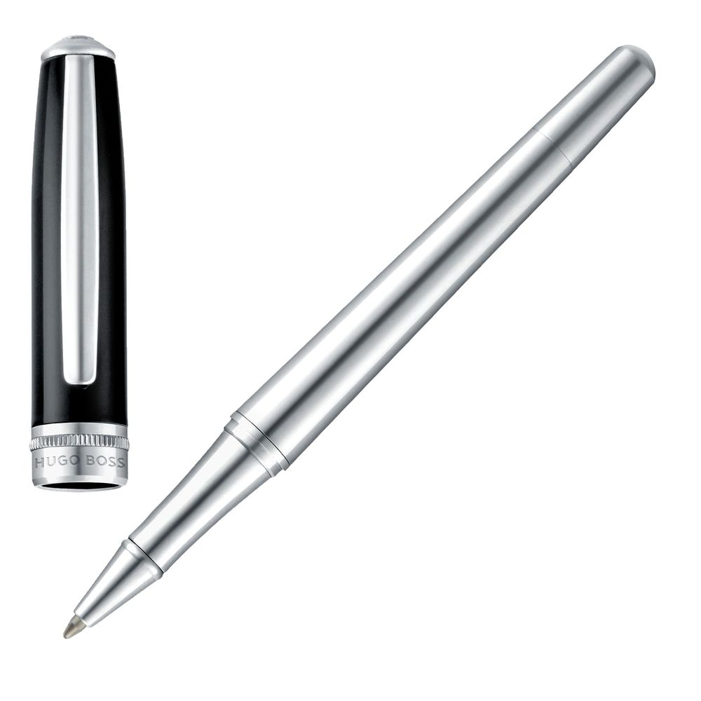 Rollerball pen Essential Classic Black & Chrome
