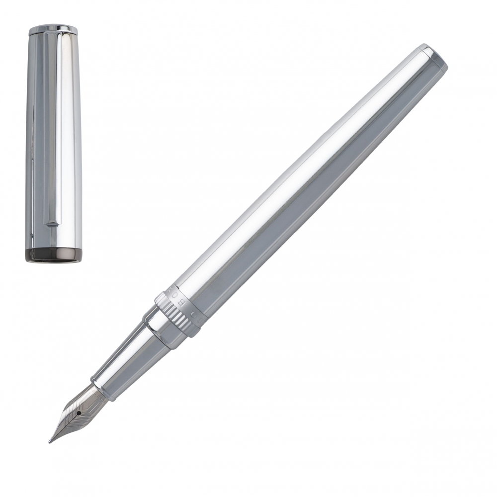 Fountain pen Gear Metal Chrome