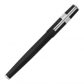 Fountain pen Gear Pinstripe Black / Chrome