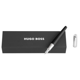 Fountain pen Illusion Arcade Black & Chrome