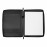 Conference folder zip A4 Herringbone Black