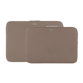 Laptop sleeve Classic Grained Camel 15