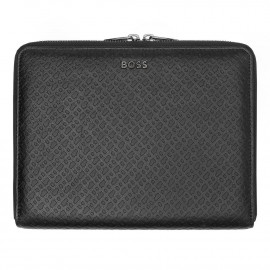 Conference folder A5 Monogram Zipped Black