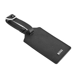 Luggage tag Classic Grained Black