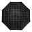 Umbrella Checkered Black