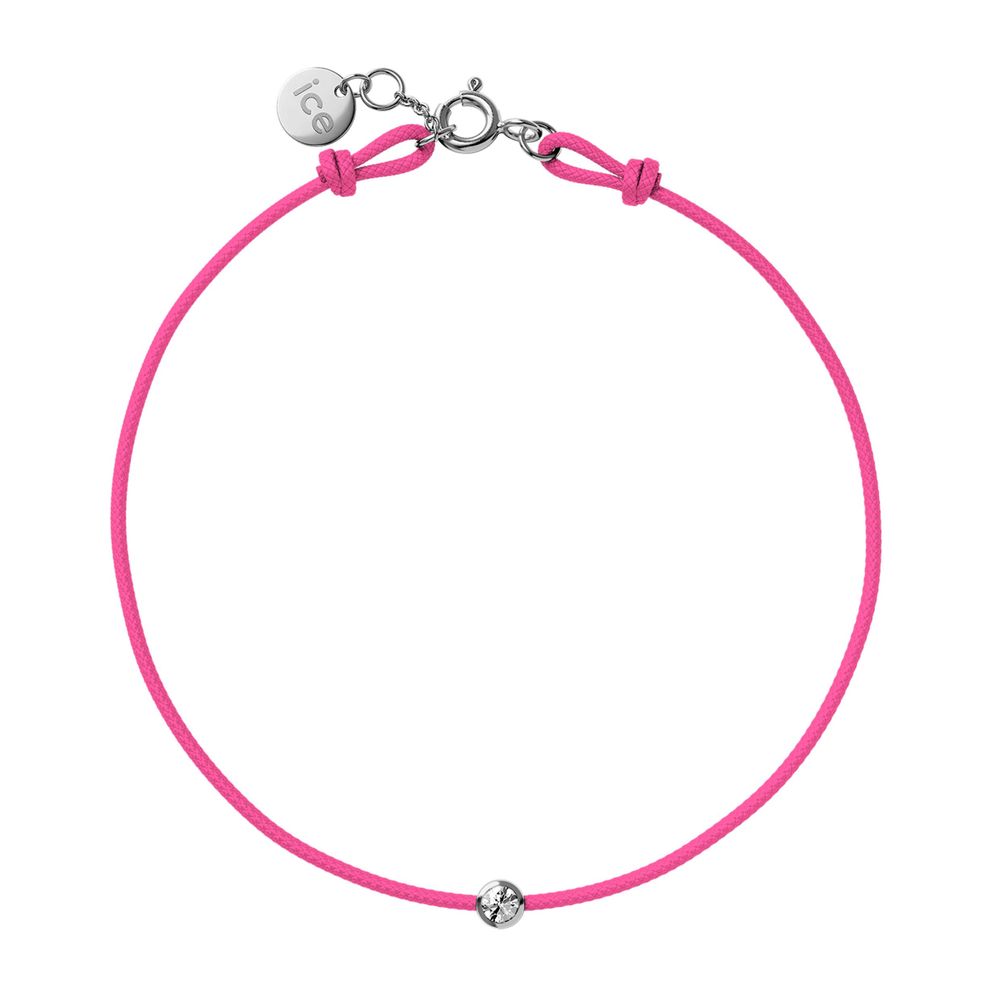 ICE-Jewellery-Diamond bracelet-Cord-Pink KID