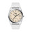 Date watch ICE POWER PW1 Transparent - White beige