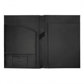 Folder A4 Delano Taupe & Black